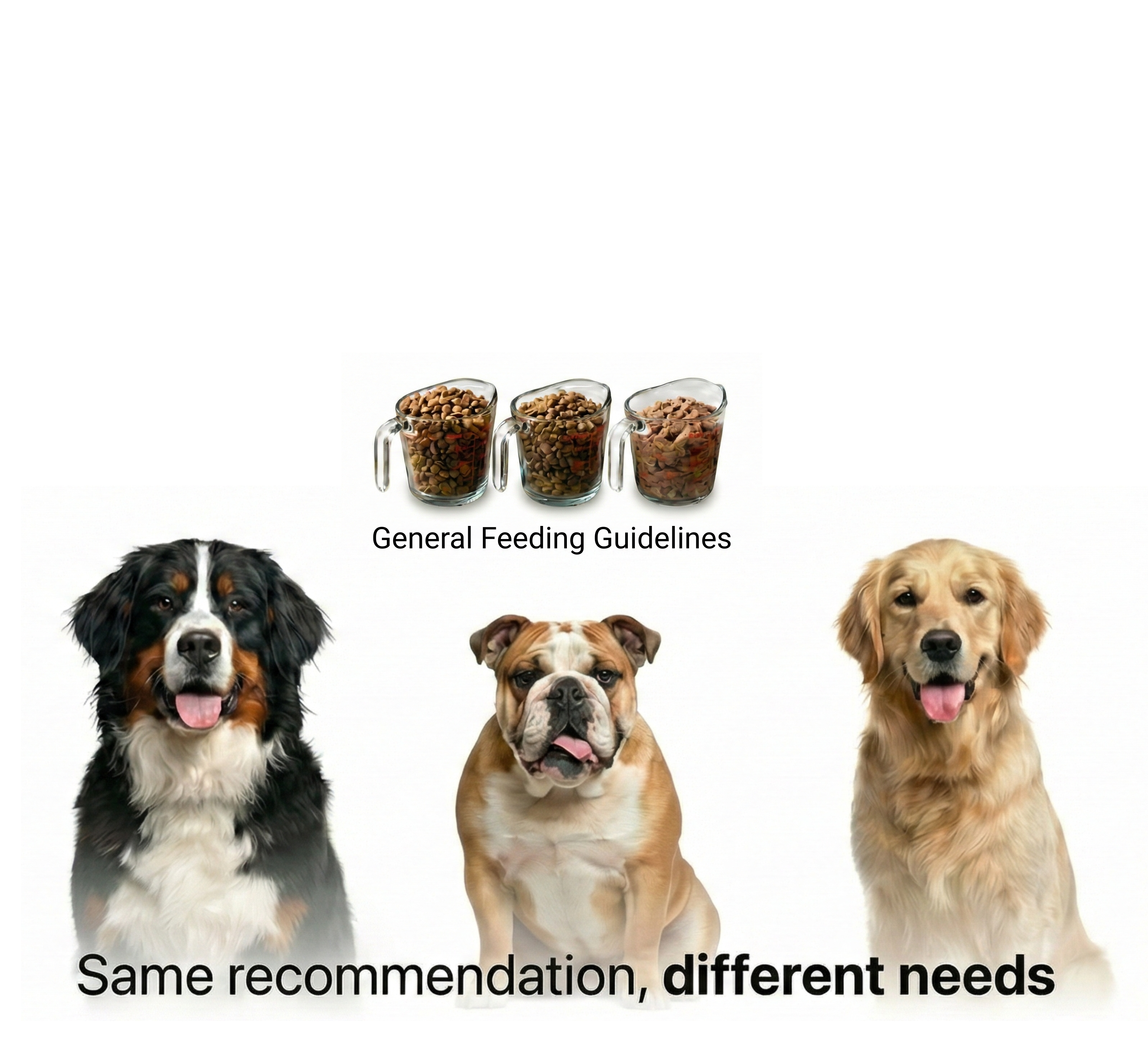 One-size-fits-all feeding approach